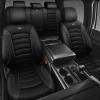 imageCAR PASS 3D Foam PU Leather Car Seat Covers Universal Seat Covers Front 2 for Trucks SUV Sedan Automotive Seat Covers Armrest Airbag Compatible Waterproof Comfortable Faux Nappa Leather Black RedBlack Gray Mesh
