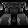 imageCAR PASS Jelly Leather Car Seat Covers Full SetWaterproof Automotive Seat Covers for Cars SUV Sedan TruckAirbag CompatibleSporty Universal Fit for Cute Women Girl Black and RedBlack