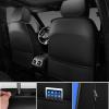 imageCAR PASS Nappa Leather Car Seat Covers Front Seats Luxury Seat Protector for Cars Waterproof AntiSlip Seat Cushion Armrest Compatible Airbag Universal for Sedan SUV Pickup Truck Auto Black RedBlack Blue