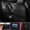 imageCAR PASS Nappa Leather Car Seat Covers Front Seats Luxury Seat Protector for Cars Waterproof AntiSlip Seat Cushion Armrest Compatible Airbag Universal for Sedan SUV Pickup Truck Auto Black RedBlack Red