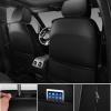 imageCAR PASS Nappa Leather Car Seat Covers Front Seats Luxury Seat Protector for Cars Waterproof AntiSlip Seat Cushion Armrest Compatible Airbag Universal for Sedan SUV Pickup Truck Auto Black RedBlack 5 Seats