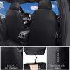 imageCAR PASS 3D Air Mesh Seat Covers for Car Leather Car Seat Cover Front SeatsBreathable Foam Premium Leather Mesh Front Seat Covers Universal Fit for Cars Sedans Trucks Vans SUVs Black RedBlack Beige Front Seat