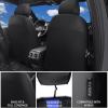 imageCAR PASS 3D Air Mesh Seat Covers for Car Leather Car Seat Cover Front SeatsBreathable Foam Premium Leather Mesh Front Seat Covers Universal Fit for Cars Sedans Trucks Vans SUVs Black RedBlack Blue Front Seat