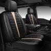 Black Beige Front Seat
