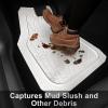 imageCAR PASS Heavy Duty Rubber Car Floor Mats Waterproof Universal TrimtoFit Car Mats All Weather Floor Mats for SUV Truck Sedan Premium Auto Floor Mats Full Set 3 Piece AntiSlip Solid Pure BlackWhite