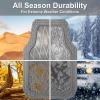imageCAR PASS Heavy Duty Rubber Car Floor Mats Waterproof Universal TrimtoFit Car Mats All Weather Floor Mats for SUV Truck Sedan Premium Auto Floor Mats Full Set 3 Piece AntiSlip Solid Pure BlackAll Gray