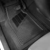 imageCAR PASS Heavy Duty Rubber Floor Mats Pink Car Mats Full Set with Trunk Cargo Liner  Universal Waterproof Floor Mats for Car SUV Truck Durable All Weather Liner Mats Automotive Women All PinkBlack
