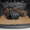 imageCAR PASS Heavy Duty Rubber Floor Mats Pink Car Mats Full Set with Trunk Cargo Liner  Universal Waterproof Floor Mats for Car SUV Truck Durable All Weather Liner Mats Automotive Women All PinkBeige Cargo Liner