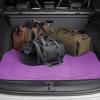 imageCAR PASS Heavy Duty Rubber Floor Mats Pink Car Mats Full Set with Trunk Cargo Liner  Universal Waterproof Floor Mats for Car SUV Truck Durable All Weather Liner Mats Automotive Women All PinkPurple Cargo Liner
