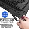 imageCAR PASS Heavy Duty Rubber Floor Mats Pink Car Mats Full Set with Trunk Cargo Liner  Universal Waterproof Floor Mats for Car SUV Truck Durable All Weather Liner Mats Automotive Women All PinkBlue