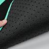 imageCAR PASS Pink Edge Faux Leather Car Floor Mats Universal Car Carpet Mats with Double Stitch Line AntiSlip Backing Design for Cute Girly Women Fit 95 AutomotiveSUVsSedanVans Black and PinkBlack and Mint