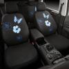 image:imageCAR PASS Embroidery Butterfly Steering Wheel Cover and Waterproof Car Floor MatsPink Car Mats 14515inch Steering Wheel Covers Universal Fit for Cars SuvsSedansVanfor Women GirlBlack and PinkBlack and Blue