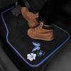 image:imageCAR PASS Embroidery Butterfly Steering Wheel Cover and Waterproof Car Floor MatsPink Car Mats 14515inch Steering Wheel Covers Universal Fit for Cars SuvsSedansVanfor Women GirlBlack and PinkBlue Butterfly and Flower