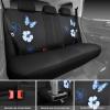 image:imageCAR PASS Embroidery Butterfly Steering Wheel Cover and Waterproof Car Floor MatsPink Car Mats 14515inch Steering Wheel Covers Universal Fit for Cars SuvsSedansVanfor Women GirlBlack and PinkBlack and Blue