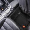image:imageCAR PASS Embroidery Butterfly Steering Wheel Cover and Waterproof Car Floor MatsPink Car Mats 14515inch Steering Wheel Covers Universal Fit for Cars SuvsSedansVanfor Women GirlBlack and PinkBlack and Orange