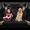 image:imageCAR PASS Waterproof Car Seat Covers Front Seats Only with 5mm Composite EVA Neoprene Car Seat Cover with Separate Headrest Cover Quick Setup Universal Fit for Car SUV TrucksAirbag CompatibleGrayBeige Full Sets