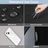 image:imageCAR PASS Waterproof Car Seat Covers Front Seats Only with 5mm Composite EVA Neoprene Car Seat Cover with Separate Headrest Cover Quick Setup Universal Fit for Car SUV TrucksAirbag CompatibleGrayBlack and Gray Full Sets