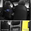 image:imageCAR PASS Memory Foam Car Seat CoversAir Cool Mesh Thick Seat Covers Front SeatsGray Metal Film Leather Seat Cover for CarUniversal Automotive Comfort for Most CarTruckAirbag CompatibleBlackGreyblackyellow