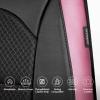 image:imageCAR PASS Memory Foam Car Seat CoversAir Cool Mesh Thick Seat Covers Front SeatsGray Metal Film Leather Seat Cover for CarUniversal Automotive Comfort for Most CarTruckAirbag CompatibleBlackGreyblackpink