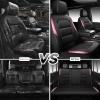 image:imageCAR PASS Memory Foam Car Seat CoversAir Cool Mesh Thick Seat Covers Front SeatsGray Metal Film Leather Seat Cover for CarUniversal Automotive Comfort for Most CarTruckAirbag CompatibleBlackGreyblackpink