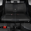 image:imageCAR PASS 3D Foam Leather Car Seat Covers Two Front Seats only Air Cool Mesh Thick Seat Covers All Weather Car Seat Cover Comfort amp Protection for TruckSUVSedanVan Airbag Compatible BlackBlack Full Sets