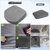 image:imageCAR PASS Leather Car Seat Cushion Comfortable Memory Foam Seat Cushions for Driving Waterproof Adult Booster Seat Cushion for Cars Truck Driver Automotive SUV Office Chair Handheld 3 Inches BlackGray