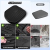 image:imageCAR PASS Leather Car Seat Cushion Comfortable Memory Foam Seat Cushions for Driving Waterproof Adult Booster Seat Cushion for Cars Truck Driver Automotive SUV Office Chair Handheld 3 Inches BlackAll Black