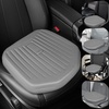 image:imageCAR PASS Leather Car Seat Cushion Comfortable Memory Foam Seat Cushions for Driving Waterproof Adult Booster Seat Cushion for Cars Truck Driver Automotive SUV Office Chair Handheld 3 Inches BlackGray