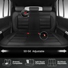 image:imageCAR PASS Memory Foam Seat Covers Front Airy Cool Mesh Thick Car Seat Covers Leather Car Seat Covers Front Seats Airbag Compatible Universal Automotive Comfort for Most Cars Trucks SUV Blackrear black