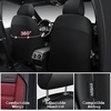 image:imageCAR PASS Memory Foam Seat Covers Front Airy Cool Mesh Thick Car Seat Covers Leather Car Seat Covers Front Seats Airbag Compatible Universal Automotive Comfort for Most Cars Trucks SUV BlackBurgundy