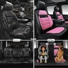 image:imageCAR PASS Memory Foam Seat Covers Front Airy Cool Mesh Thick Car Seat Covers Leather Car Seat Covers Front Seats Airbag Compatible Universal Automotive Comfort for Most Cars Trucks SUV Blackpink