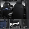 image:imageCAR PASS Memory Foam Seat Covers Front Airy Cool Mesh Thick Car Seat Covers Leather Car Seat Covers Front Seats Airbag Compatible Universal Automotive Comfort for Most Cars Trucks SUV Blackbalck and blue