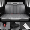 image:imageCAR PASS Nappa Leather Seat Covers Universal FIT Piping Leather Car Seat Covers Full Set for CarsSUVTruck 3D Foam Waterproof Luxury Seat Covers 5 Seats Comfort Durable Airbag Compatible Black RedGray