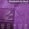 image:imageCAR PASS Pink Leather Seat Cover Automotive Breathable Universal Car Seat Cover Set PackageSuper 5mm Sponge InsideAirbag Compatible Interior Cover Cute for Women Car Truck Van All PinkPurple